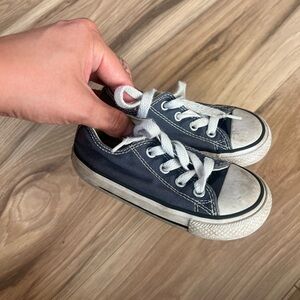 Classic Navy Kids Sneakers